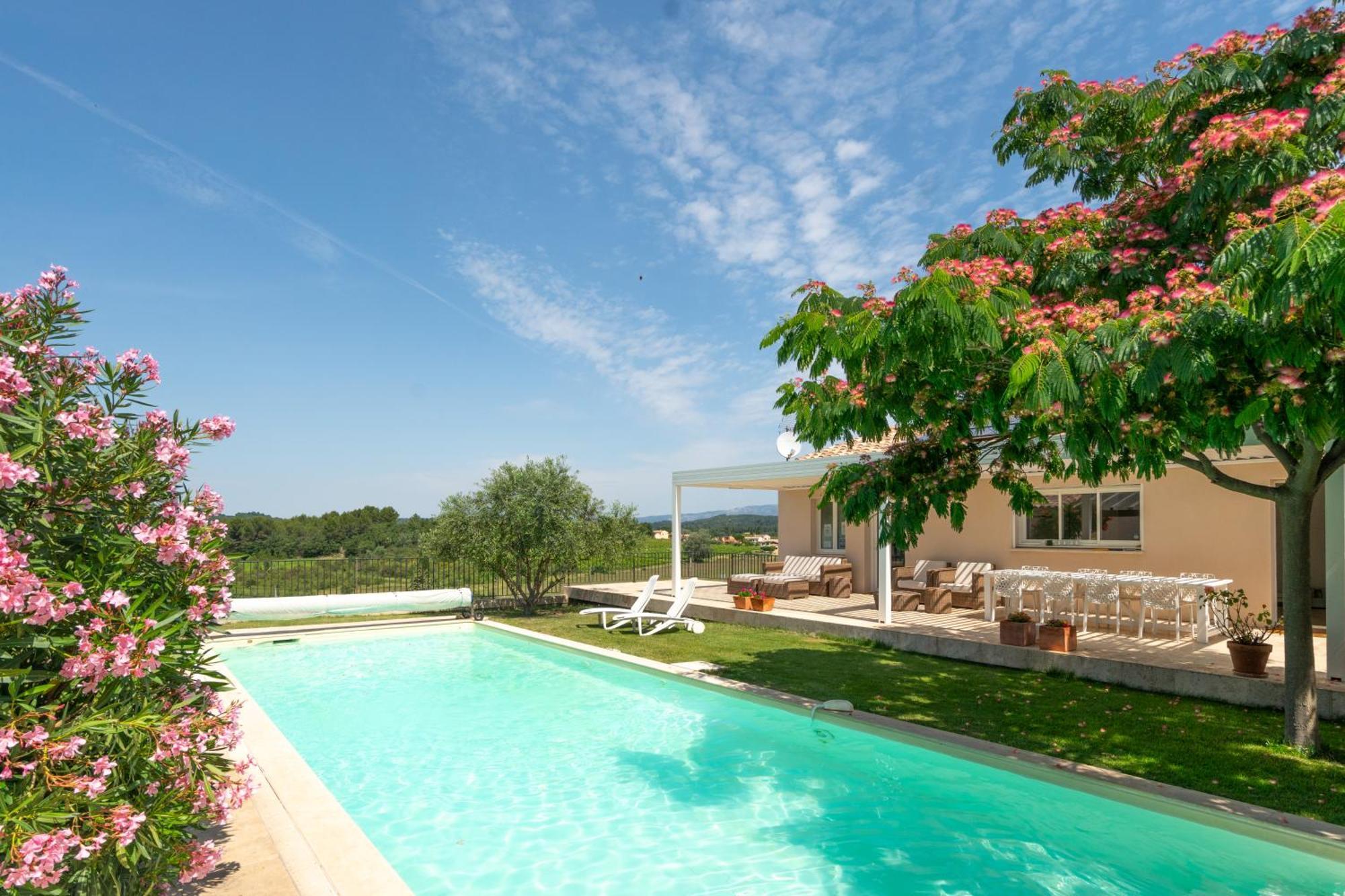 Вілла Les Terrasses De Cascavelle Blauvac Екстер'єр фото